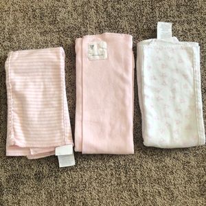 Burts bees burp cloths